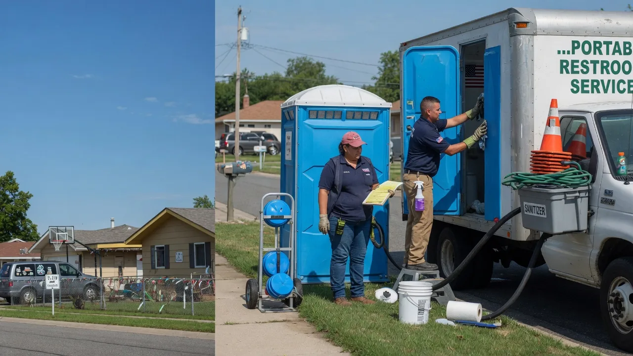 Porta Potty Rental in Oskaloosa, IA near me
